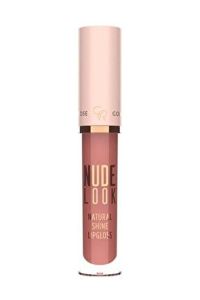 Golden Rose Nude Look Natural Shine Lipgloss No: 04 - Peachy Nude