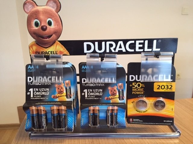 Duracell Stand 15Lı