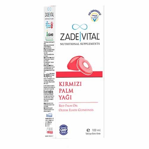 Zade Vital Kirmizi Palm Yagi 100 Ml