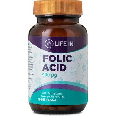 Life In Folic Acid 90 Tablet