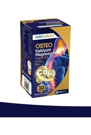 Mrc Natura Osteo Kalsiyum Magnezyum 30 Tablet