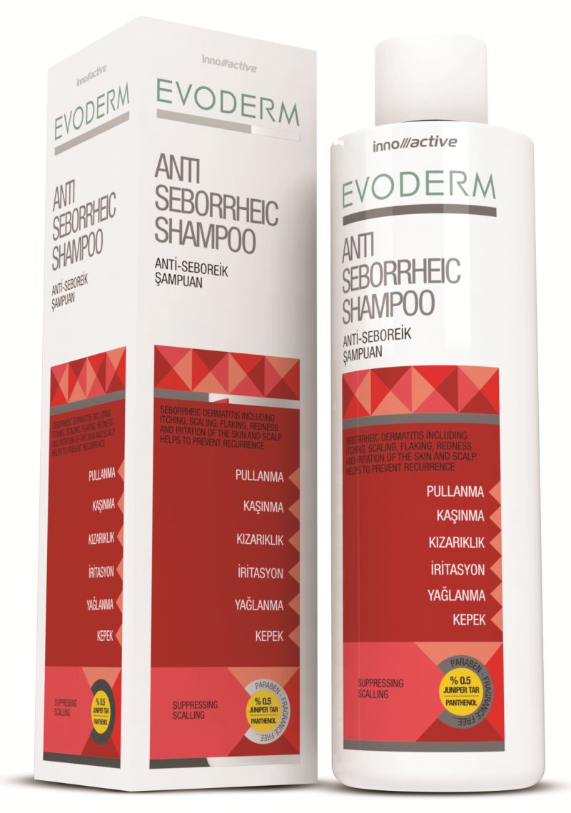 EVODERM ANTISEBOREIK SAMPUAN 200 ML