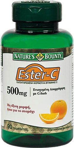 Nature's Bounty Ester-C 500 mg 60 Tablet