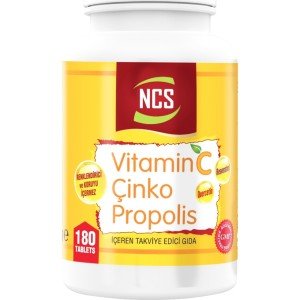 Ncs C Vitamini Çinko Propolis Quercetin Resveratrol 180 Tablet