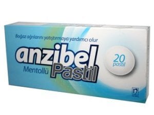 Anzibel Mentollü 20 Pastil