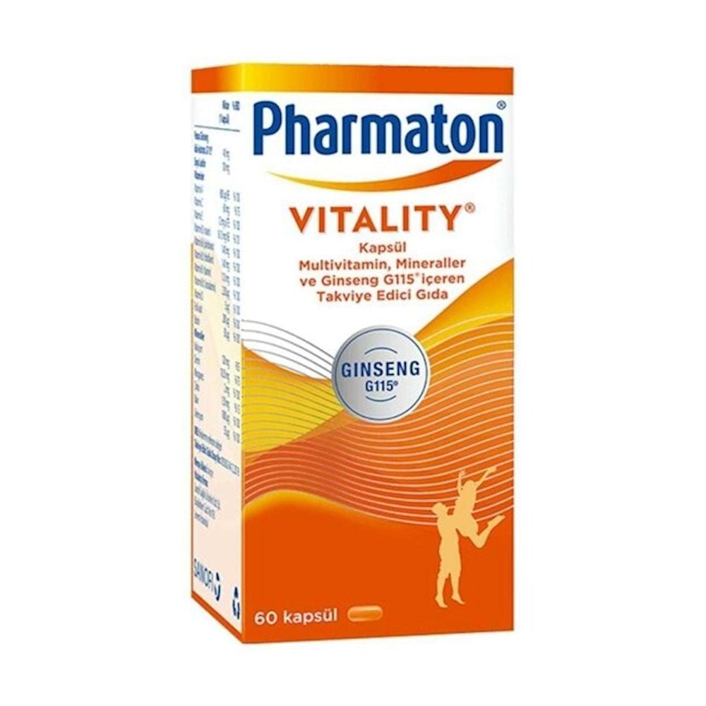 Pharmaton Vitality 60 Kapsül