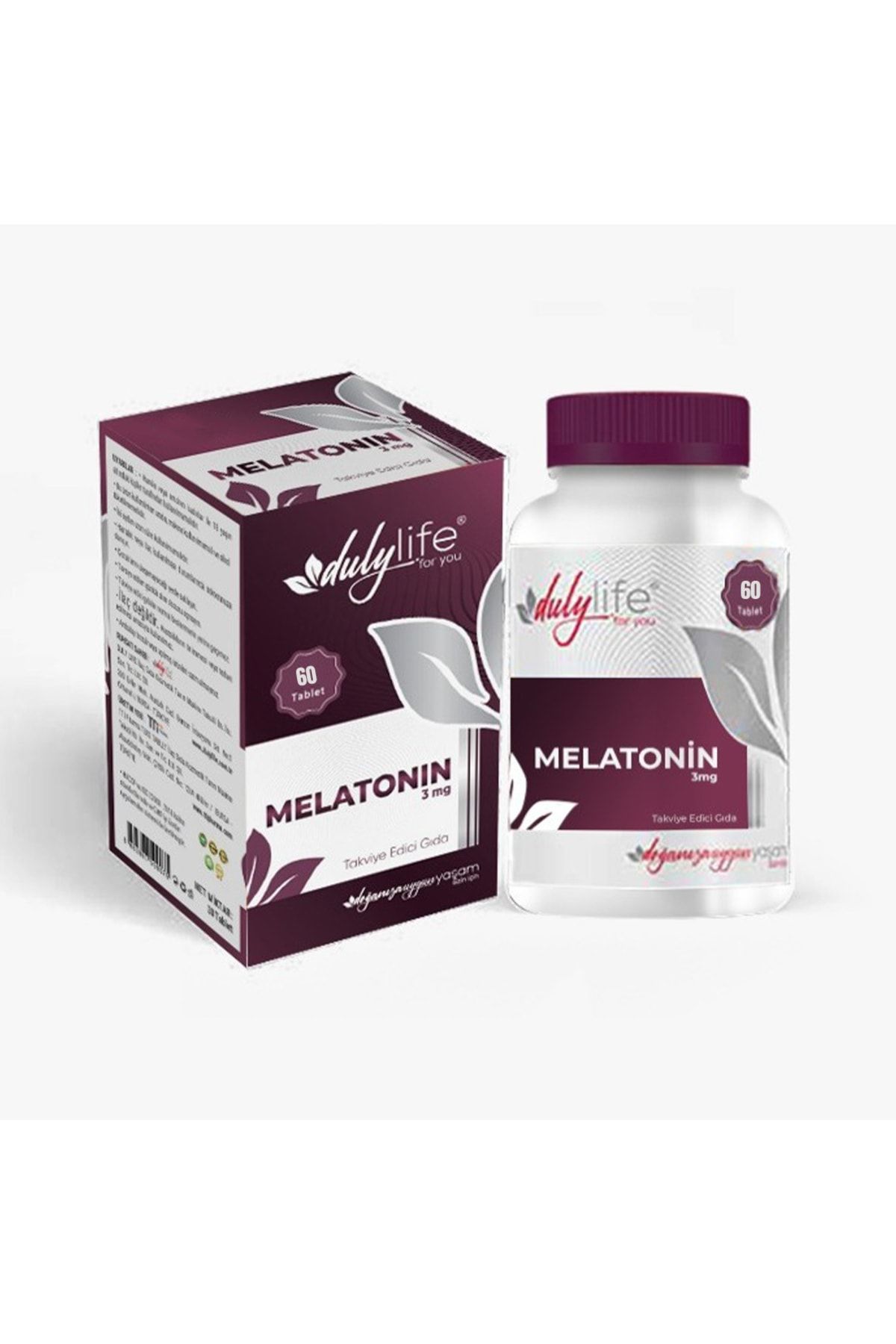 Dulylife Melatonin 3 mg 60 Tablet