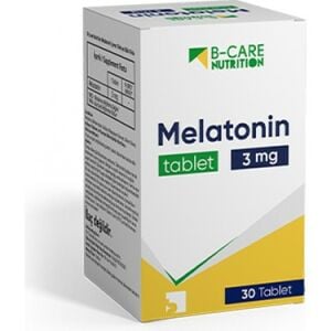 B-Care Nutrition Melatonin 3 mg 30 Tablet