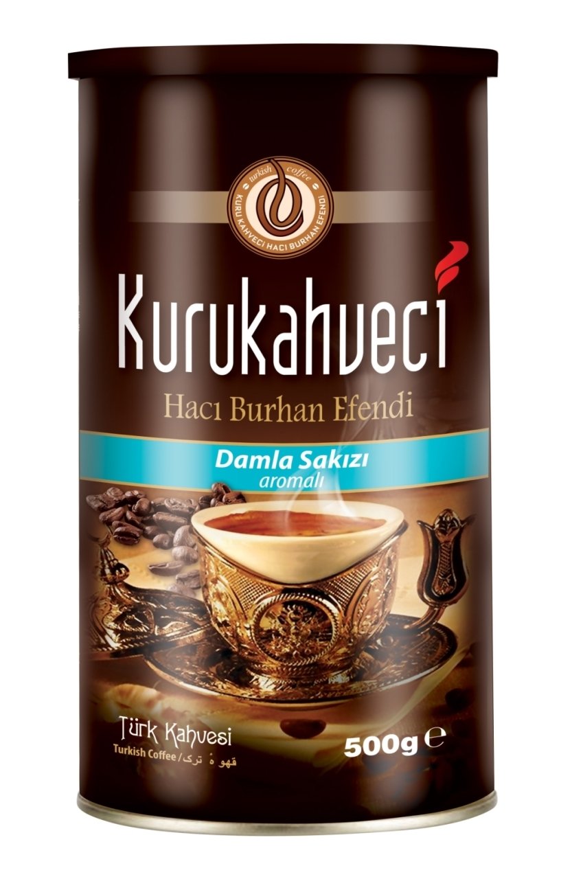 Damla Sakızı Aromalı Türk Kahvesi 500gr