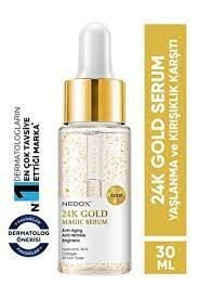 Nedox Yaşlanma ve Kırışıklık Karşıtı Anti Aging 24K Gold Serum 30 ml