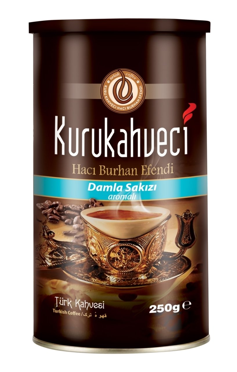 Damla Sakızı Aromalı Türk Kahvesi 250gr