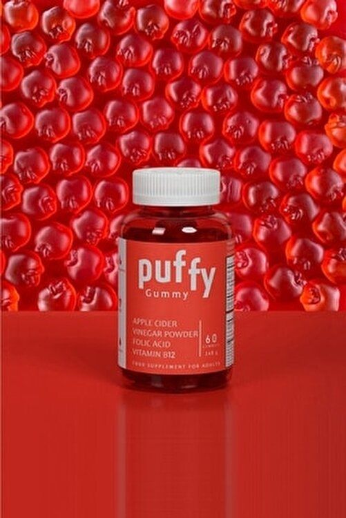 Puffy Gummy Kilo Kontrolü Enerji Bağışıklık ve B12 60 Gummy