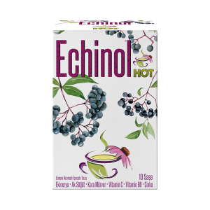 Echinol Hot Kofre 2.si %50 İndirimli (Klasik Limon+ Kara Mürver)