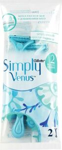 Gillette Venus Simply 2 Kadın Tıraş Bıçağı 12'li Kartela