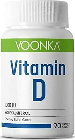 Voonka Vitamin D 90 Yumuşak Kapsül