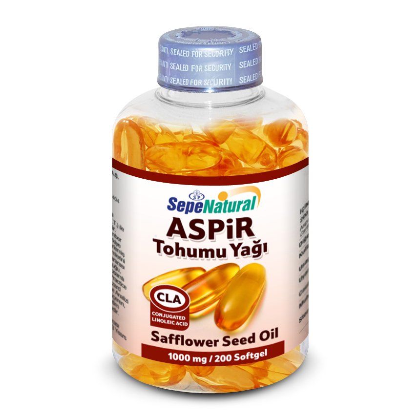 SPN Aspir Tohumu Yağı 200 Softgel x 1000 mg | CLA