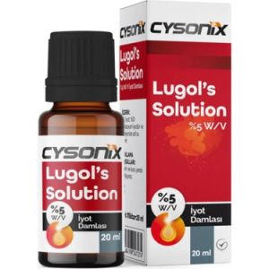 Cysonix Lugol Solution %5 20 ml