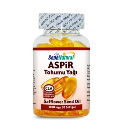 SPN Aspir Tohumu Yağı 50 Softgel x 1000 mg | CLA