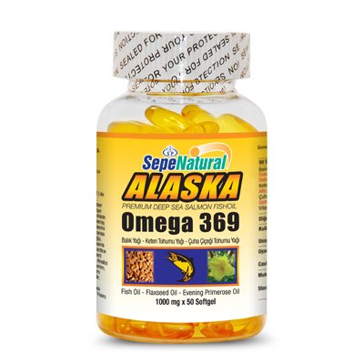 SPN Alaska Omega 369 50 Softgel x 1000mg