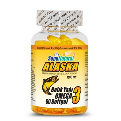 SPN Alaska Omega 3 50 Softgel x 1000 mg | Balık Yağı