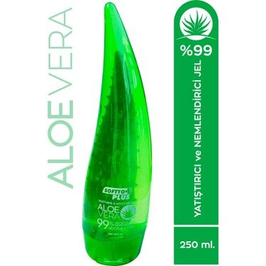 Softto Plus Yatıştırıcı Nemlendirici Aloe Vera Jel 250 ml