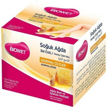 Biowet Soğuk Ağda Bal Kokulu Tüm Ciltler İçin 350 gr