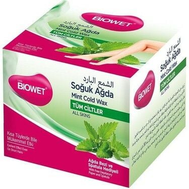 Biowet Soğuk Ağda Nane Kokulu Tüm Ciltler İçin 350 gr