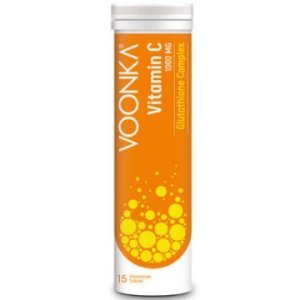Voonka Vitamin C 1000mg 15 Efervesan Tablet
