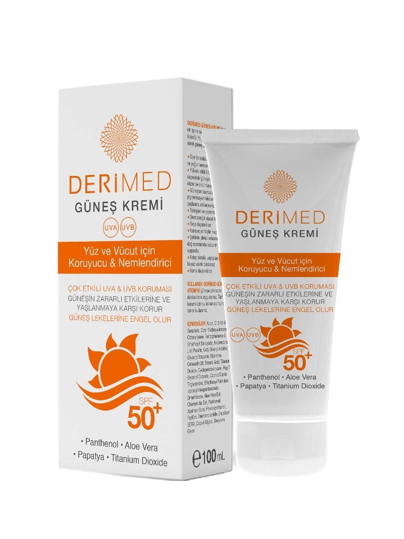 DERIMED GUNES KREMI 100 ML SPF 50