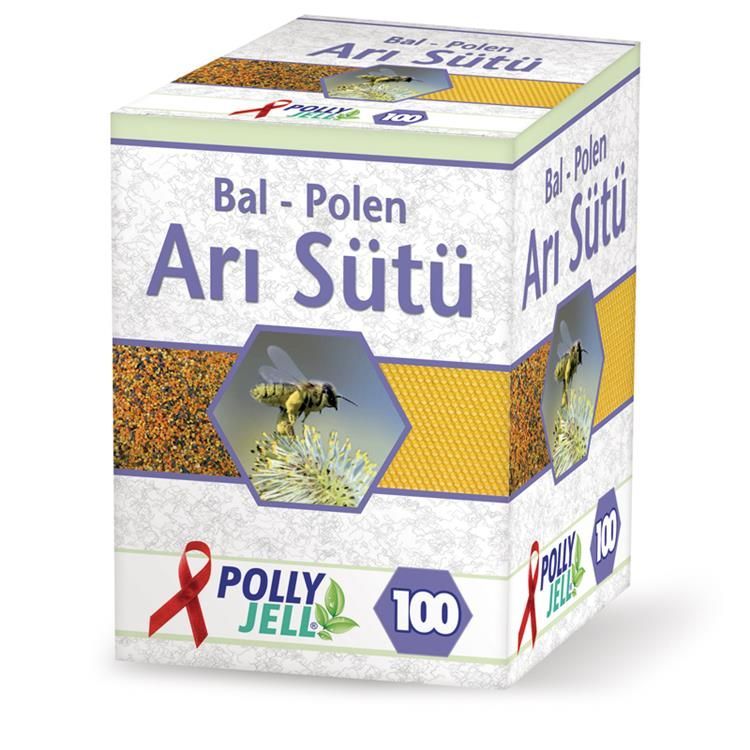 Polly Jell 100 Bal Polen Arı Sütü Karışımı 810 gr