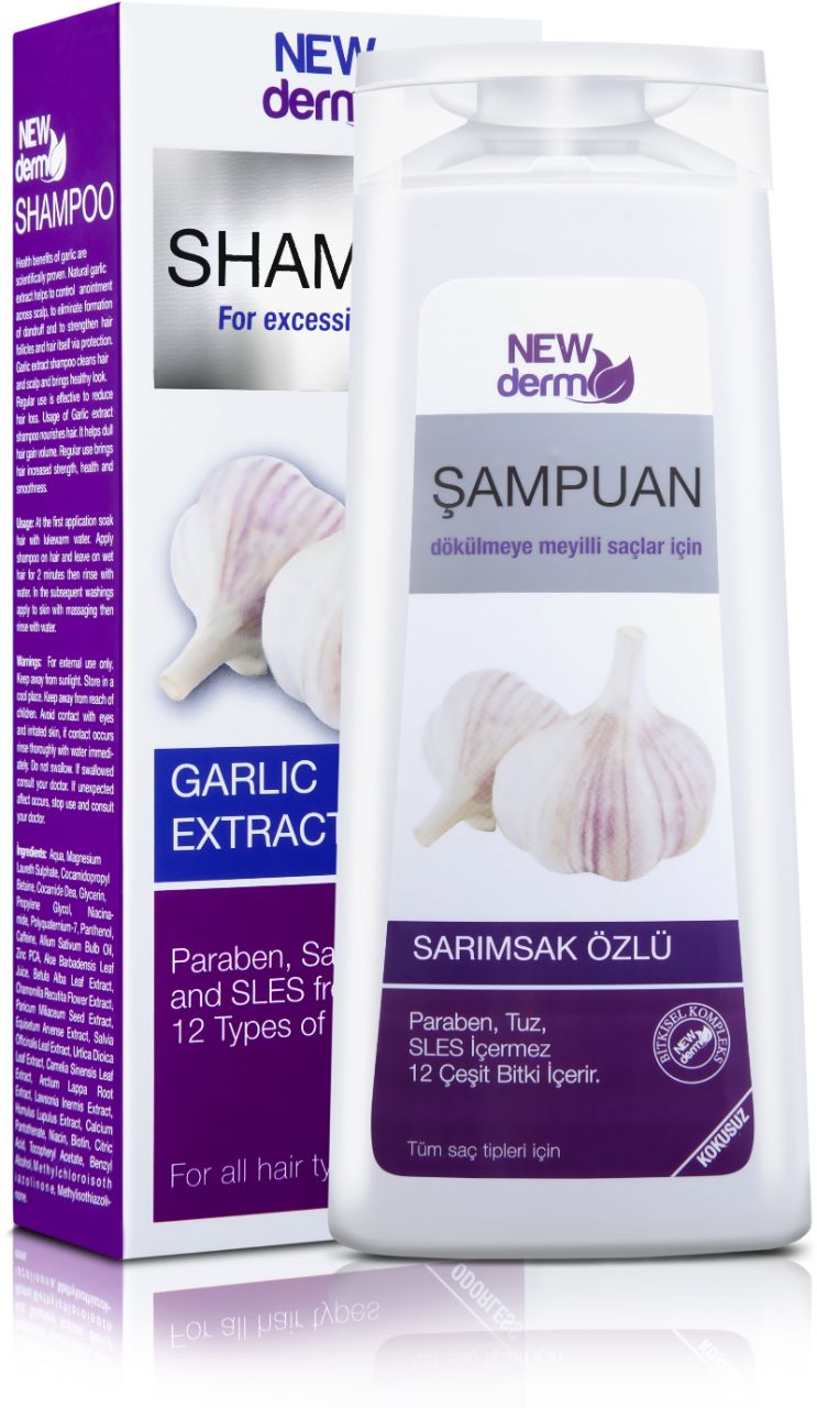 NEW DERM SARIMSAK OZLU SAMPUAN