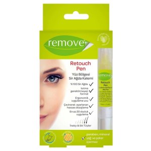 Remove Retouch Pen Yüz Bölgesi Sir Ağda Kalemi İnatçı ve Sık Tüyler 4ml