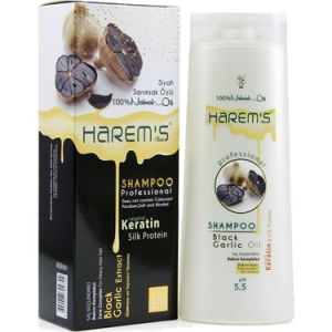 Harem's Profesyonel Siyah Sarımsak Şampuan 375 ml - 6 Adet