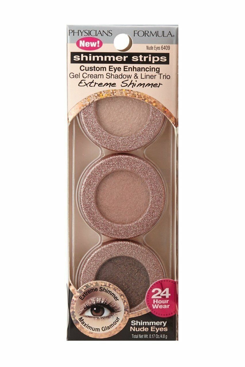 Physicians Formula Shimmer Strips Nude Eyes 6409