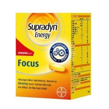 SKT:05/2023 Supradyn Energy Focus Ginseng 30 Tablet