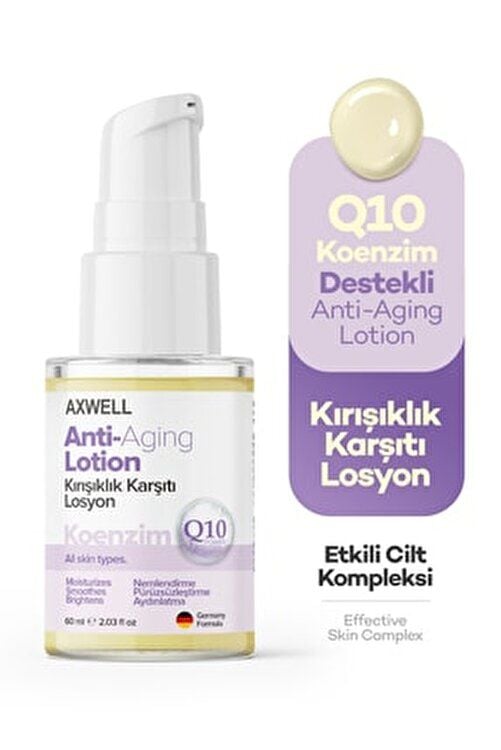 Axwell Anti-Aging Kırışıklık Karşıtı Losyon 60 ml