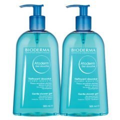 Bioderma Atoderm Gentle Shower Gel 2x500ml