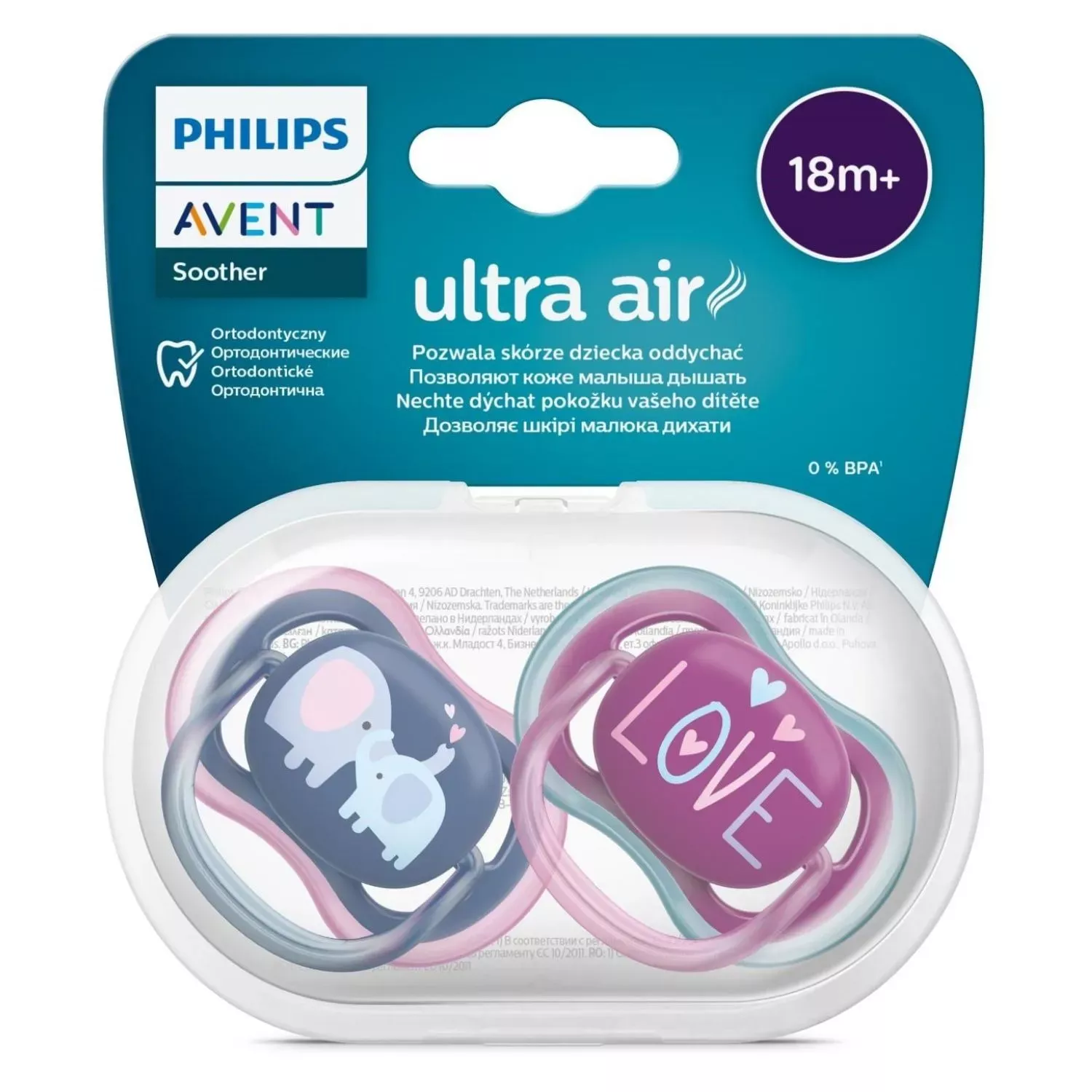 Avent Emzik Air Kız 18M+