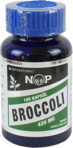 NOP Brokoli Takviye Edici Gıda 100 Kapsül Broccoli
