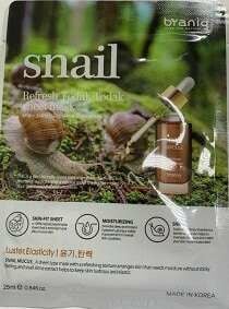 Branig Snail Refresh Todak Todak Sheet Mask 25 gr