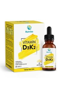Nutries Vitamin D3K2 Damla 20 ml