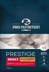 Pro-Nutrition Prestige Cat Dinde (Yetişkin) kediler için(Hindili) 10 Kg