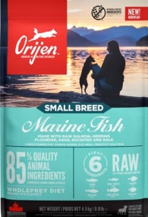 Orijen Small Breed Marine Fish 4,5 Kg – Küçük Irk Yetişkin Köpekler İçin