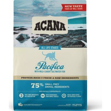 Acana Pacifica  Kedi Maması 4.5kg(Tüm Irk ve Yaşam Evreleri İçin)