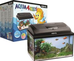 Aquael AQUA 4 KIDS Düz Cam (Siyah)