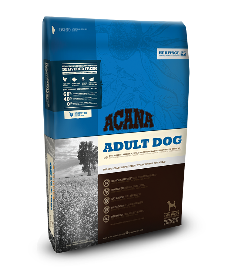ACANA Heritage - Adult 2 kg (Yetişkin köpek maması)