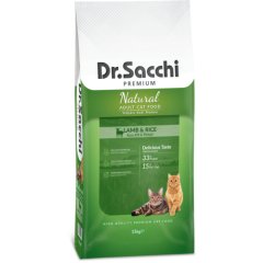 Dr Sacchi Premium Kuzu Etli (Yetişkin) Kedi Maması 15kg