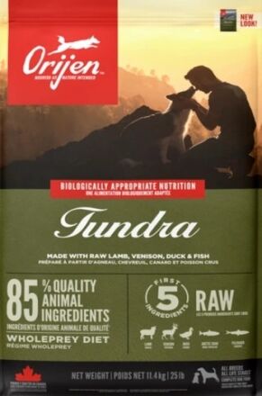 Orijen Tundra Köpek Maması 11.4kg (Tüm Irk ve Yaşam Evreleri İçin)