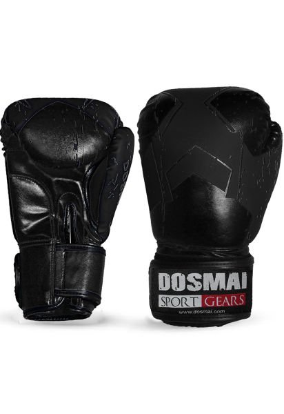 Dosmai Boks Kick Boks Muay Thai Eldiveni EL342 12 Oz - Siyah