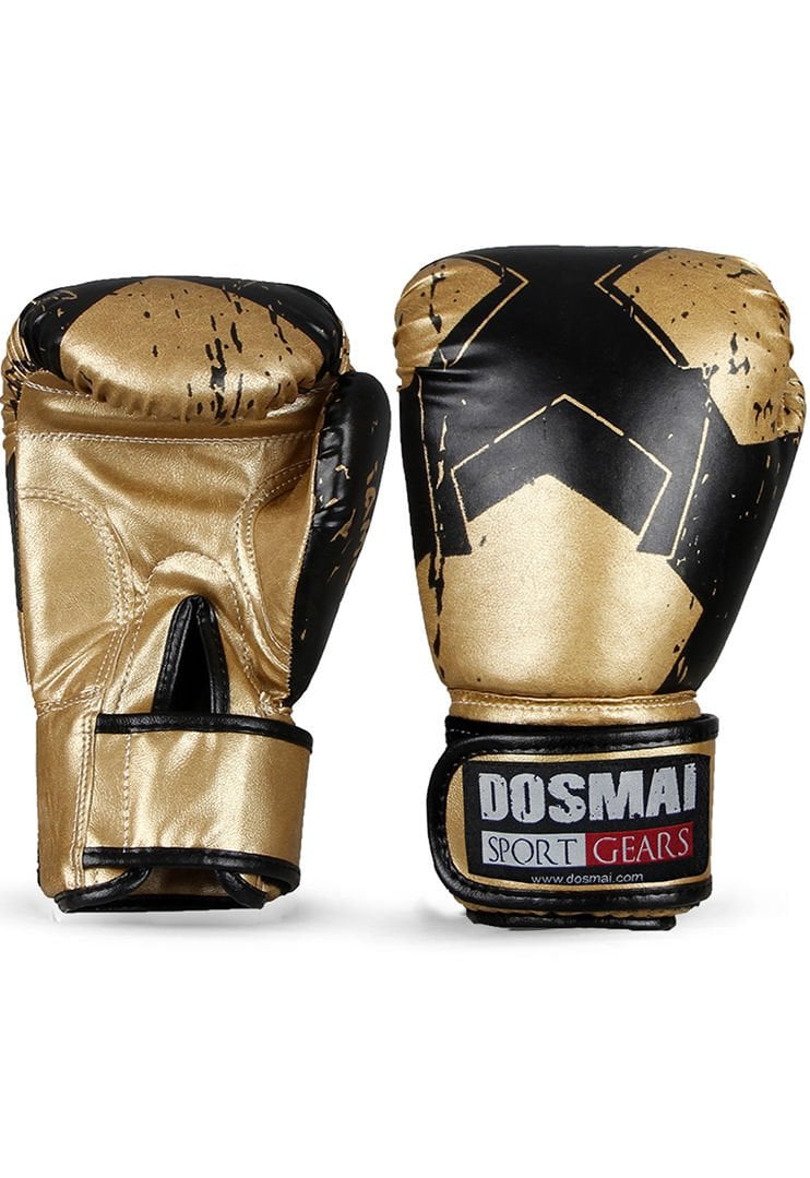 Dosmai Boks Kick Boks Muay Thai Eldiveni EL342 8 Oz - Altın